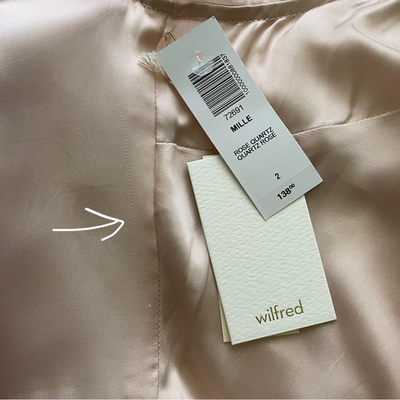 Aritzia Wilfred Mille Dress in Rose Quartz - Picture 10 of 14